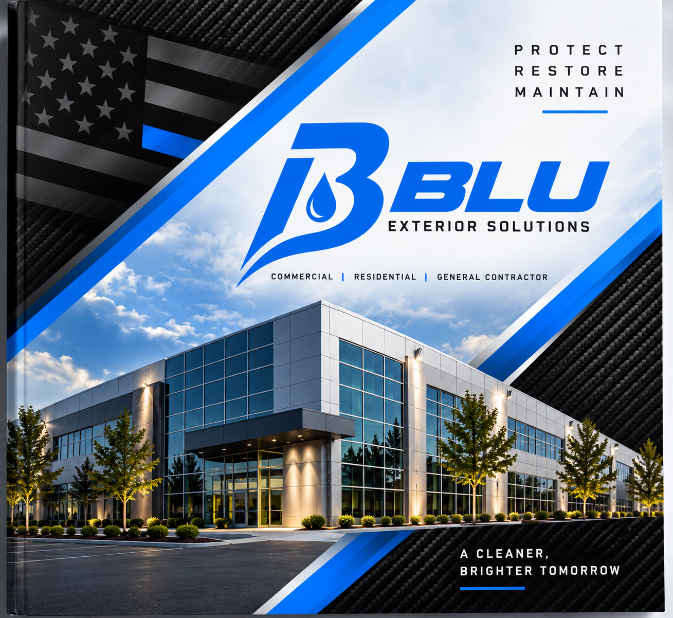 BLU Exterior Solutions commercial property maintenance