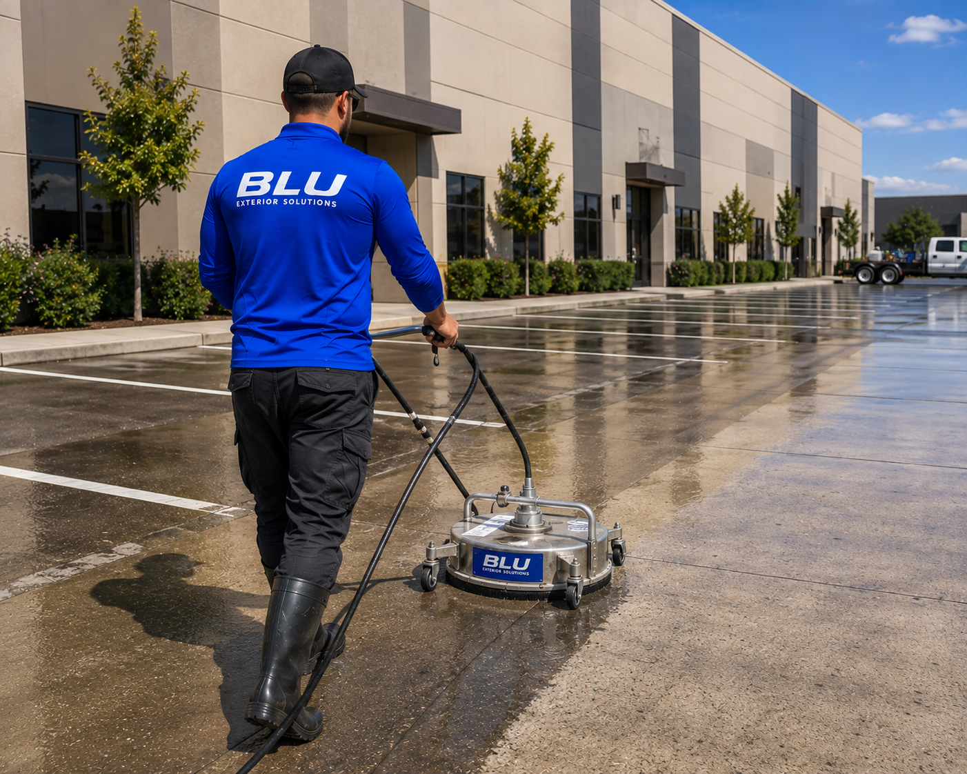 Parking Lot Cleaning